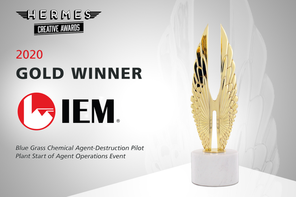 IEM Wins Gold in International Competition for Creative Professionals