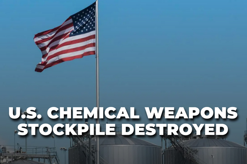 U.S. Chemical Weapons Stockpile Destruction Highlights over 30 years of IEM Support