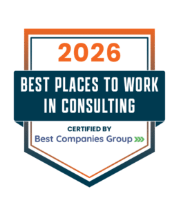 Best Places to work in consulting logo